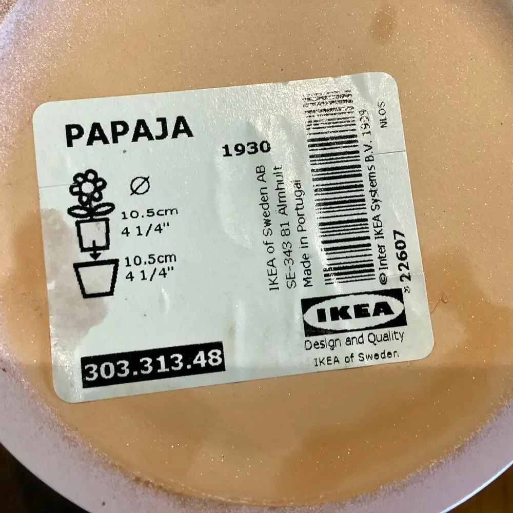 IKEA PAPAJA Plant Pot